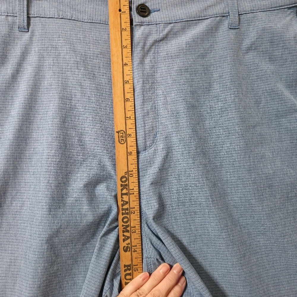 World Wide Sportsman Chino Shorts Men's 44 Medium Blue Stretch